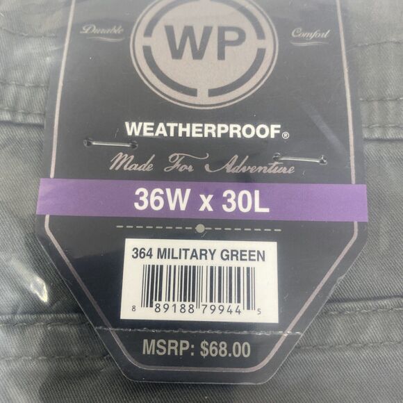 NEW Weatherproof Made for Adventure Durable Comfort Utility Pant FAST SHIPPING! - Picture 3 of 4